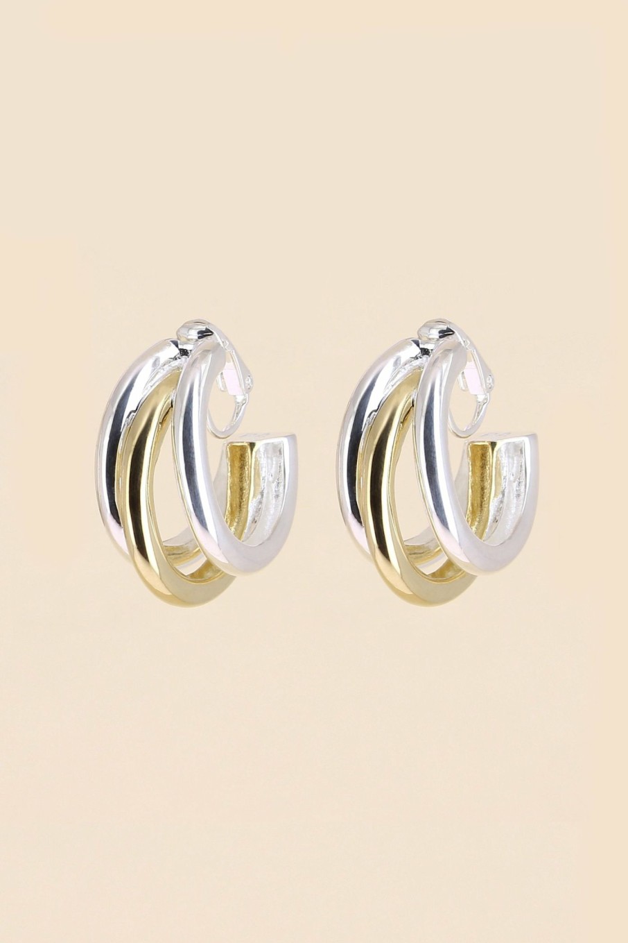 Women PHILIPPE AUDIBERT | Earrings Clip Neal Gm ~ Philippejewelry